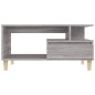vidaXL Couchtisch Grau Sonoma 90x49x45 cm Holzwerkstoff vidaXL Couchtisch Grau Sonoma 90x49x45 cm Holzwerkstoff