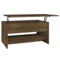 vidaXL Couchtisch Braun Eichen-Optik 80x50x40 cm Holzwerkstoff vidaXL Couchtisch Braun Eichen-Optik 80x50x40 cm Holzwerkstoff