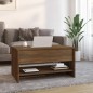 vidaXL Couchtisch Braun Eichen-Optik 80x50x40 cm Holzwerkstoff vidaXL Couchtisch Braun Eichen-Optik 80x50x40 cm Holzwerkstoff