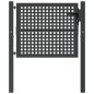 Gartentor Anthrazit 105x125 cm Stahl Gartentor Anthrazit 105x125 cm Stahl