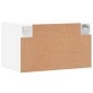 vidaXL Wandschrank Weiß 60x36,5x35 cm Holzwerkstoff vidaXL Wandschrank Weiß 60x36,5x35 cm Holzwerkstoff