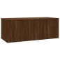 vidaXL TV-Schrank Braun Eichen-Optik 80x34x30 cm Holzwerkstoff vidaXL TV-Schrank Braun Eichen-Optik 80x34x30 cm Holzwerkstoff