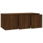 vidaXL TV-Schrank Braun Eichen-Optik 80x34x30 cm Holzwerkstoff vidaXL TV-Schrank Braun Eichen-Optik 80x34x30 cm Holzwerkstoff