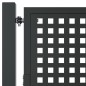 Gartentor Anthrazit 105x125 cm Stahl Gartentor Anthrazit 105x125 cm Stahl