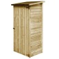 vidaXL Garten-Geräteschuppen Kiefernholz Imprägniert 88x76x175 cm vidaXL Garten-Geräteschuppen Kiefernholz Imprägniert 88x76x175 cm