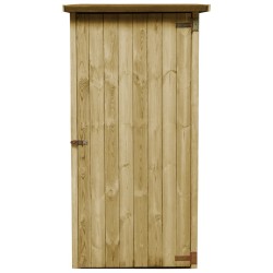 vidaXL Garten-Geräteschuppen Kiefernholz Imprägniert 88x76x175 cm
