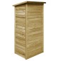 vidaXL Garten-Geräteschuppen Kiefernholz Imprägniert 88x76x175 cm vidaXL Garten-Geräteschuppen Kiefernholz Imprägniert 88x76x175 cm