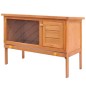 Kaninchenstall Kleintierhaus Hasenstall 1 Ebene Holz Kaninchenstall Kleintierhaus Hasenstall 1 Ebene Holz