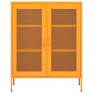 vidaXL Lagerschrank Senfgelb 80x35x101,5 cm Stahl vidaXL Lagerschrank Senfgelb 80x35x101,5 cm Stahl