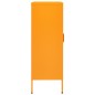 vidaXL Lagerschrank Senfgelb 80x35x101,5 cm Stahl vidaXL Lagerschrank Senfgelb 80x35x101,5 cm Stahl