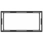 vidaXL Couchtisch Schwarz mit Hartglas 100x50x35 cm vidaXL Couchtisch Schwarz mit Hartglas 100x50x35 cm