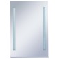 vidaXL Badezimmer-Wandspiegel mit LED und Ablage 60x80 cm vidaXL Badezimmer-Wandspiegel mit LED und Ablage 60x80 cm