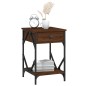 vidaXL Nachttische 2 Stk. Braun Eichen-Optik 40x42x60 cm Holzwerkstoff vidaXL Nachttische 2 Stk. Braun Eichen-Optik 40x42x60 cm Holzwerkstoff