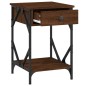 vidaXL Nachttische 2 Stk. Braun Eichen-Optik 40x42x60 cm Holzwerkstoff vidaXL Nachttische 2 Stk. Braun Eichen-Optik 40x42x60 cm Holzwerkstoff