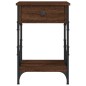 vidaXL Nachttische 2 Stk. Braun Eichen-Optik 40x42x60 cm Holzwerkstoff vidaXL Nachttische 2 Stk. Braun Eichen-Optik 40x42x60 cm Holzwerkstoff