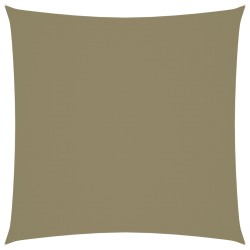 vidaXL Sonnensegel Oxford-Gewebe Quadratisch 7x7 m Beige