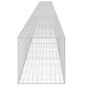 vidaXL Gabionenwand mit Abdeckung Verzinkter Stahl 900×50×50 cm vidaXL Gabionenwand mit Abdeckung Verzinkter Stahl 900×50×50 cm