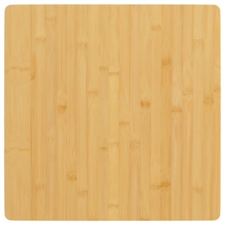 vidaXL Tischplatte 50x50x1,5 cm Bambus