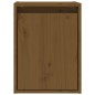 vidaXL Wandschrank Honigbraun 30x30x40 cm Massivholz Kiefer vidaXL Wandschrank Honigbraun 30x30x40 cm Massivholz Kiefer
