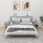vidaXL Nachttische 2 Stk. Grau Sonoma 40x35x50 cm vidaXL Nachttische 2 Stk. Grau Sonoma 40x35x50 cm