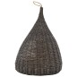 Katzenhaus mit Kissen Grau 40x60 cm Naturweide Tipi Katzenhaus mit Kissen Grau 40x60 cm Naturweide Tipi