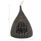 Katzenhaus mit Kissen Grau 40x60 cm Naturweide Tipi Katzenhaus mit Kissen Grau 40x60 cm Naturweide Tipi