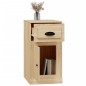 vidaXL Beistellschrank mit Schublade Sonoma-Eiche 40x50x75 cm vidaXL Beistellschrank mit Schublade Sonoma-Eiche 40x50x75 cm