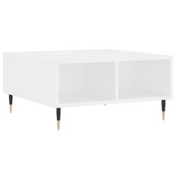vidaXL Couchtisch Weiß 60x60x30 cm Holzwerkstoff