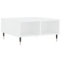 vidaXL Couchtisch Weiß 60x60x30 cm Holzwerkstoff vidaXL Couchtisch Weiß 60x60x30 cm Holzwerkstoff