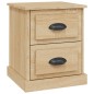 vidaXL Nachttisch Sonoma-Eiche 39x39x47,5 cm Holzwerkstoff vidaXL Nachttisch Sonoma-Eiche 39x39x47,5 cm Holzwerkstoff