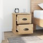vidaXL Nachttisch Sonoma-Eiche 39x39x47,5 cm Holzwerkstoff vidaXL Nachttisch Sonoma-Eiche 39x39x47,5 cm Holzwerkstoff