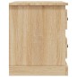 vidaXL Nachttisch Sonoma-Eiche 39x39x47,5 cm Holzwerkstoff vidaXL Nachttisch Sonoma-Eiche 39x39x47,5 cm Holzwerkstoff