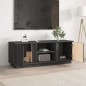 vidaXL TV-Schrank Grau 110x35x40,5 cm Massivholz Kiefer vidaXL TV-Schrank Grau 110x35x40,5 cm Massivholz Kiefer