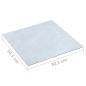 vidaXL PVC-Fliesen Selbstklebend 20 Stk. 1,86 m² Weißer Marmor vidaXL PVC-Fliesen Selbstklebend 20 Stk. 1,86 m² Weißer Marmor