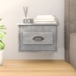 vidaXL Wand-Nachttisch Betongrau 41,5x36x28 cm vidaXL Wand-Nachttisch Betongrau 41,5x36x28 cm