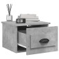 vidaXL Wand-Nachttisch Betongrau 41,5x36x28 cm vidaXL Wand-Nachttisch Betongrau 41,5x36x28 cm