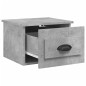 vidaXL Wand-Nachttisch Betongrau 41,5x36x28 cm vidaXL Wand-Nachttisch Betongrau 41,5x36x28 cm