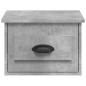 vidaXL Wand-Nachttisch Betongrau 41,5x36x28 cm vidaXL Wand-Nachttisch Betongrau 41,5x36x28 cm