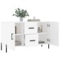 vidaXL Sideboard Weiß 100x36x60 cm Holzwerkstoff vidaXL Sideboard Weiß 100x36x60 cm Holzwerkstoff