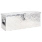 vidaXL Aufbewahrungsbox Silbern 60x23,5x23 cm Aluminium vidaXL Aufbewahrungsbox Silbern 60x23,5x23 cm Aluminium