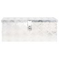vidaXL Aufbewahrungsbox Silbern 60x23,5x23 cm Aluminium vidaXL Aufbewahrungsbox Silbern 60x23,5x23 cm Aluminium