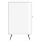 vidaXL Sideboard Hochglanz-Weiß 100x36x60 cm Holzwerkstoff vidaXL Sideboard Hochglanz-Weiß 100x36x60 cm Holzwerkstoff