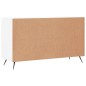 vidaXL Sideboard Hochglanz-Weiß 100x36x60 cm Holzwerkstoff vidaXL Sideboard Hochglanz-Weiß 100x36x60 cm Holzwerkstoff