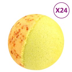 vidaXL Badebomben 24 Stk. Natürliche Ätherische Öle