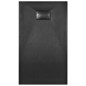 vidaXL Duschwanne SMC Schwarz 120×70 cm vidaXL Duschwanne SMC Schwarz 120×70 cm