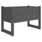 vidaXL Pflanzkübel Grau 78x40x52 cm Massivholz Kiefer vidaXL Pflanzkübel Grau 78x40x52 cm Massivholz Kiefer