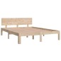 vidaXL Massivholzbett Kiefer 140x190 cm vidaXL Massivholzbett Kiefer 140x190 cm