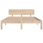 vidaXL Massivholzbett Kiefer 140x190 cm vidaXL Massivholzbett Kiefer 140x190 cm