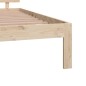 vidaXL Massivholzbett Kiefer 140x190 cm vidaXL Massivholzbett Kiefer 140x190 cm