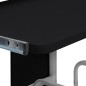 vidaXL Computertisch Schwarz 110x52x88,5 cm Holzwerkstoff vidaXL Computertisch Schwarz 110x52x88,5 cm Holzwerkstoff